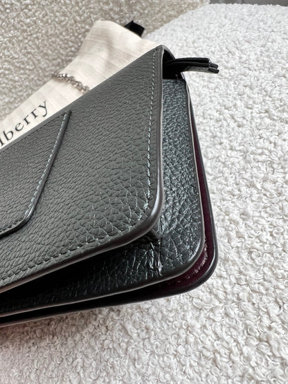 Mulberry Grey Bayswater Clutch (RRP £495)