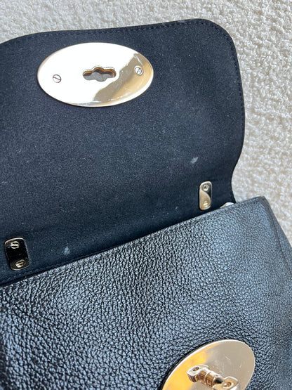 Mulberry Black Regular Lily with Gold Hardware (RRP £995)