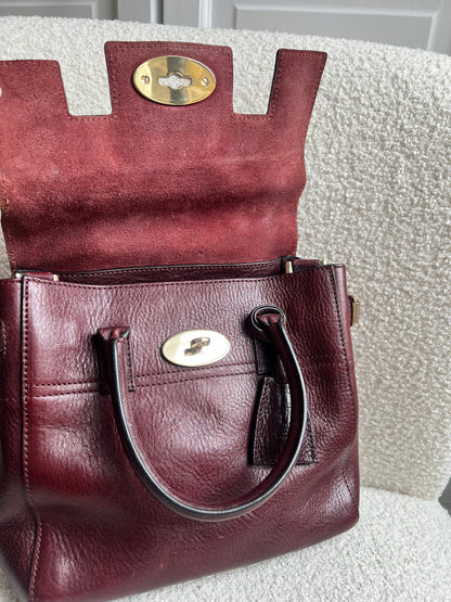 Mulberry Oxblood Mini Cara Backpack (RRP £850)