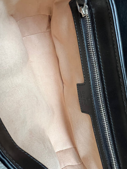 Gucci GG Black Aria Marmont Small Shoulder Bag (RRP £1800)