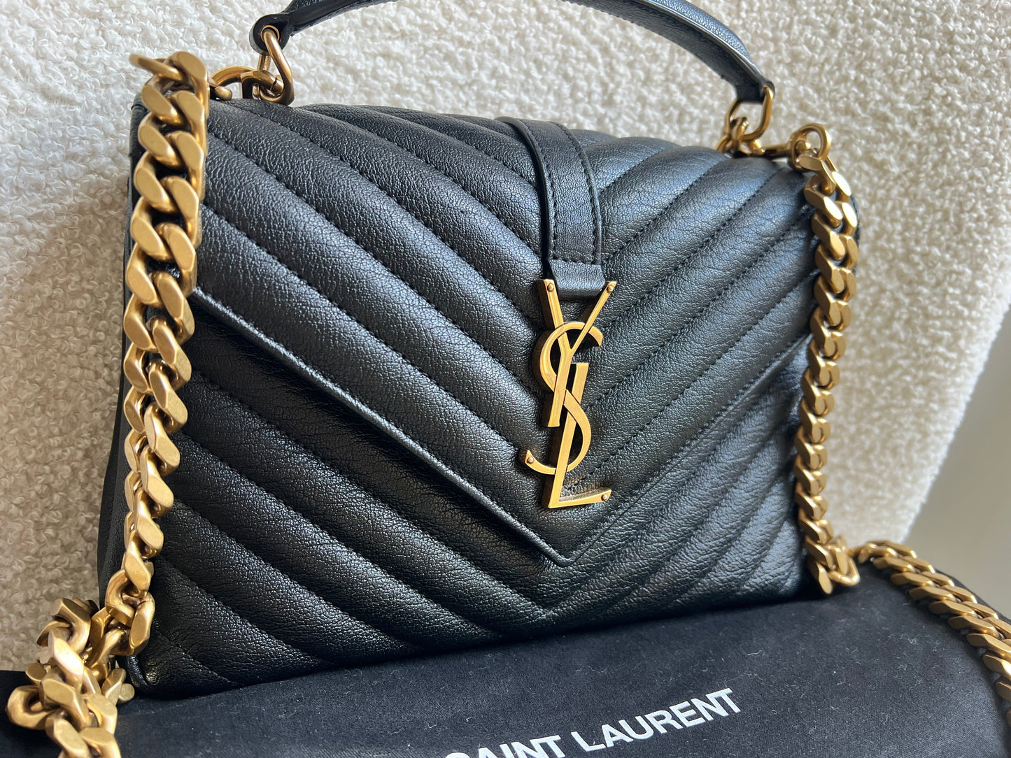 Yves Saint Laurent (YSL) Black Medium College (£2000)
