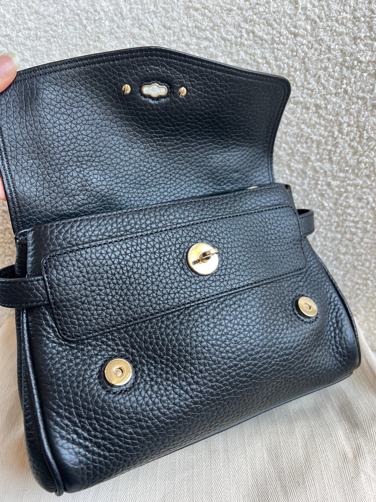 Mulberry Black Mini Alexa (RRP £995)