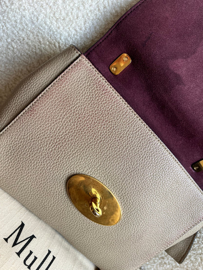 Mulberry Dune Regular Lily with Gold Hardware (RRP £995)