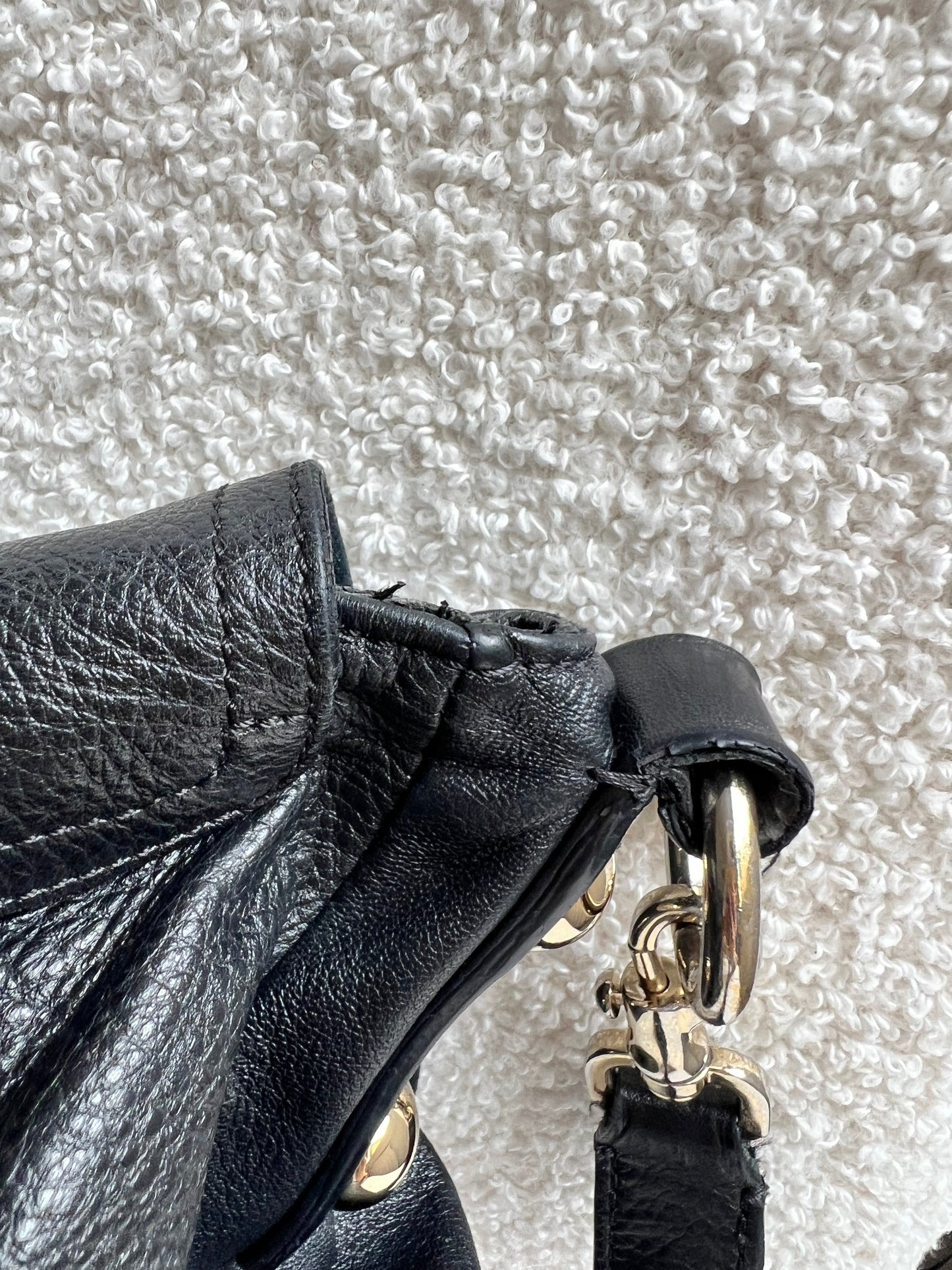 Mulberry Black Daria Satchel (RRP £795)