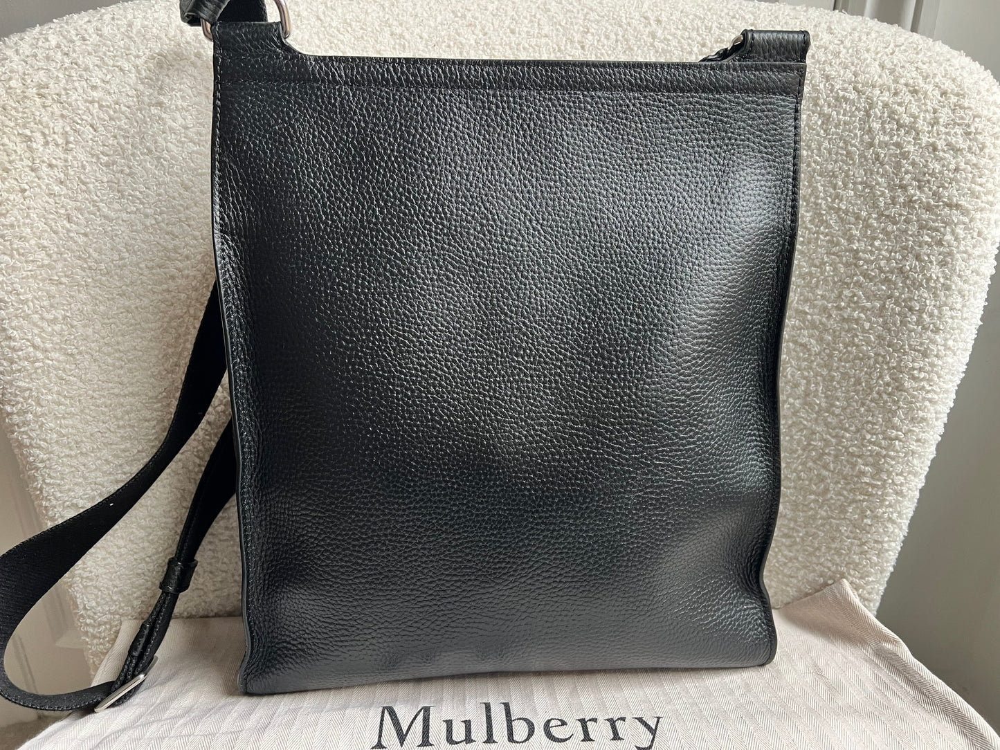 Mulberry Large Black Antony (RRP £825)