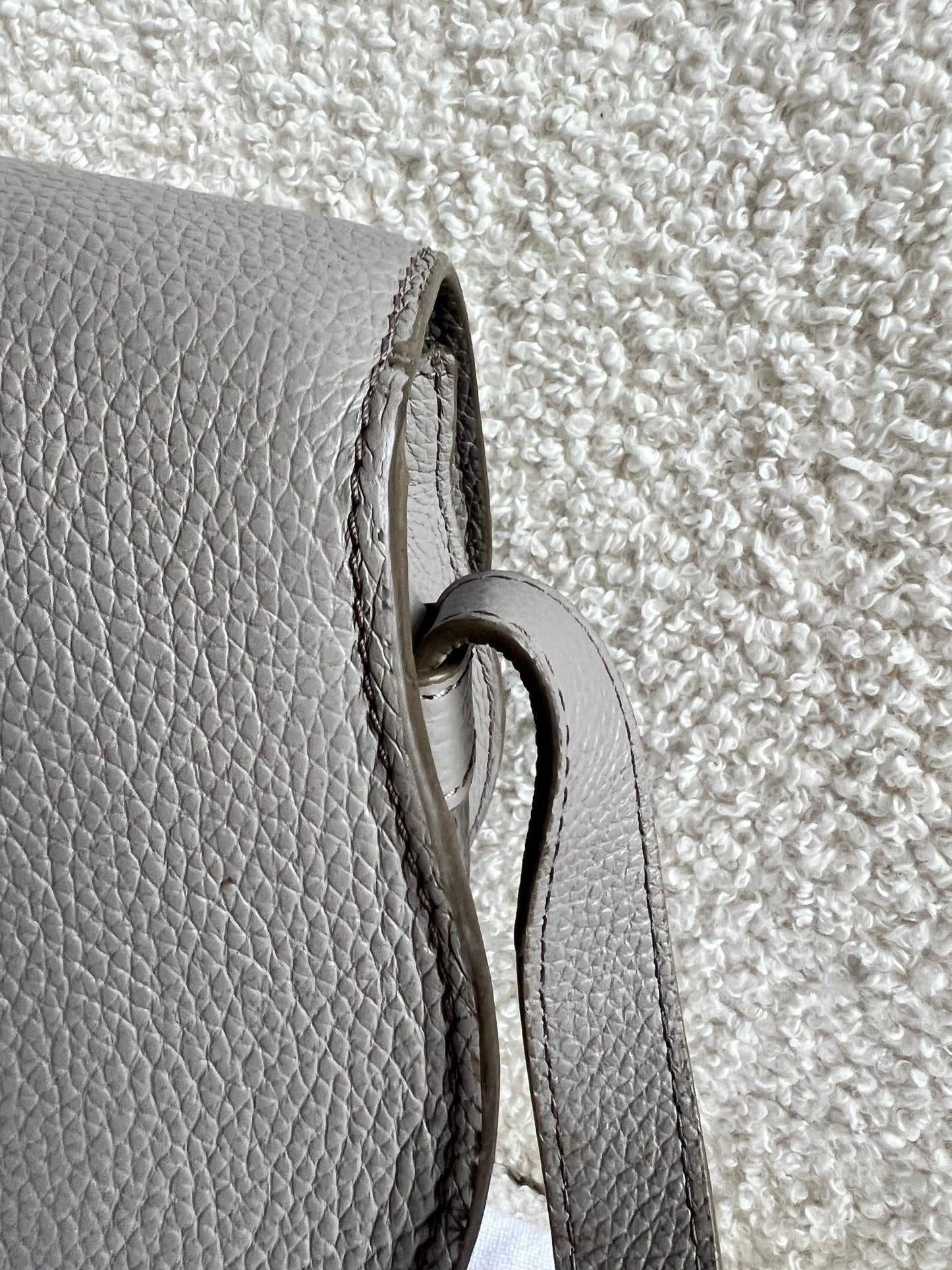 Chloe Small Cashmere Grey Marcie Saddle Bag (RRP £1050)