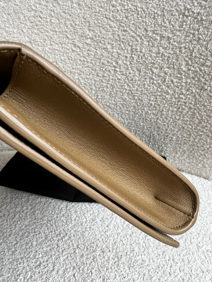 Yves Saint Laurent (YSL) Beige Belle de Jour Clutch