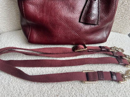 Mulberry Oxblood Mini Cara Backpack (RRP £850)