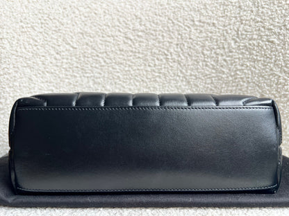 Yves Saint Laurent (YSL) Black on Black Small Lou Lou (RRP £1,940)