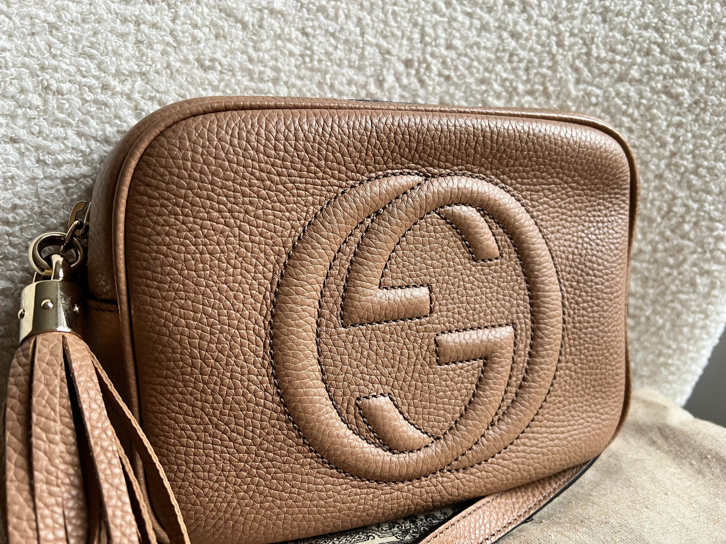 Gucci Rose Beige Soho Disco (RRP £1050)