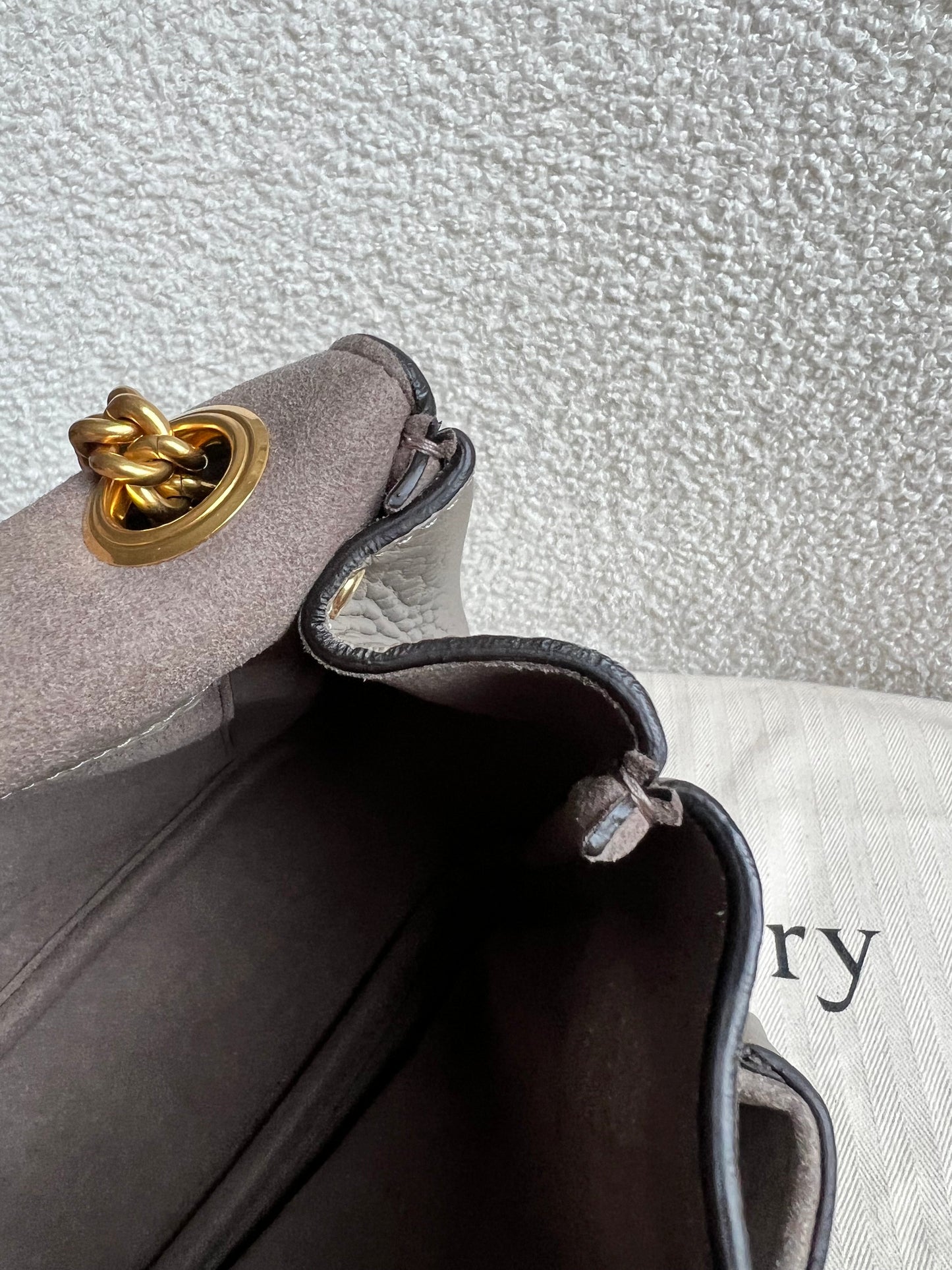 Mulberry Solid Grey Darley Shoulder Bag (RRP £1095)
