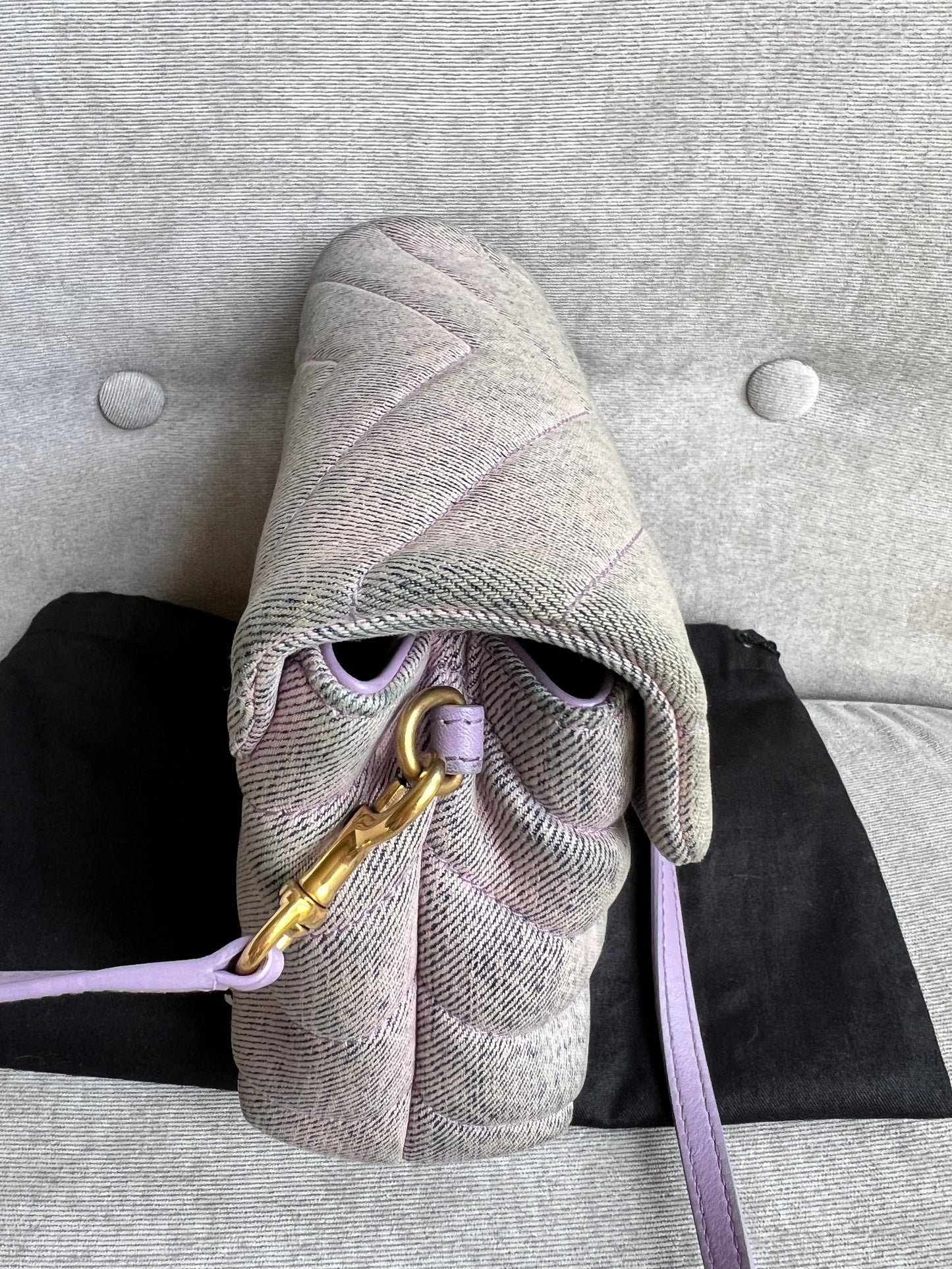 Yves Saint Laurent (YSL) Denim Toy Lou Lou