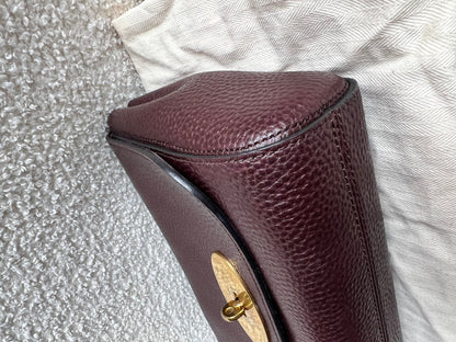 Mulberry Oxblood Regular Lily with Gold Hardware (RRP £995)