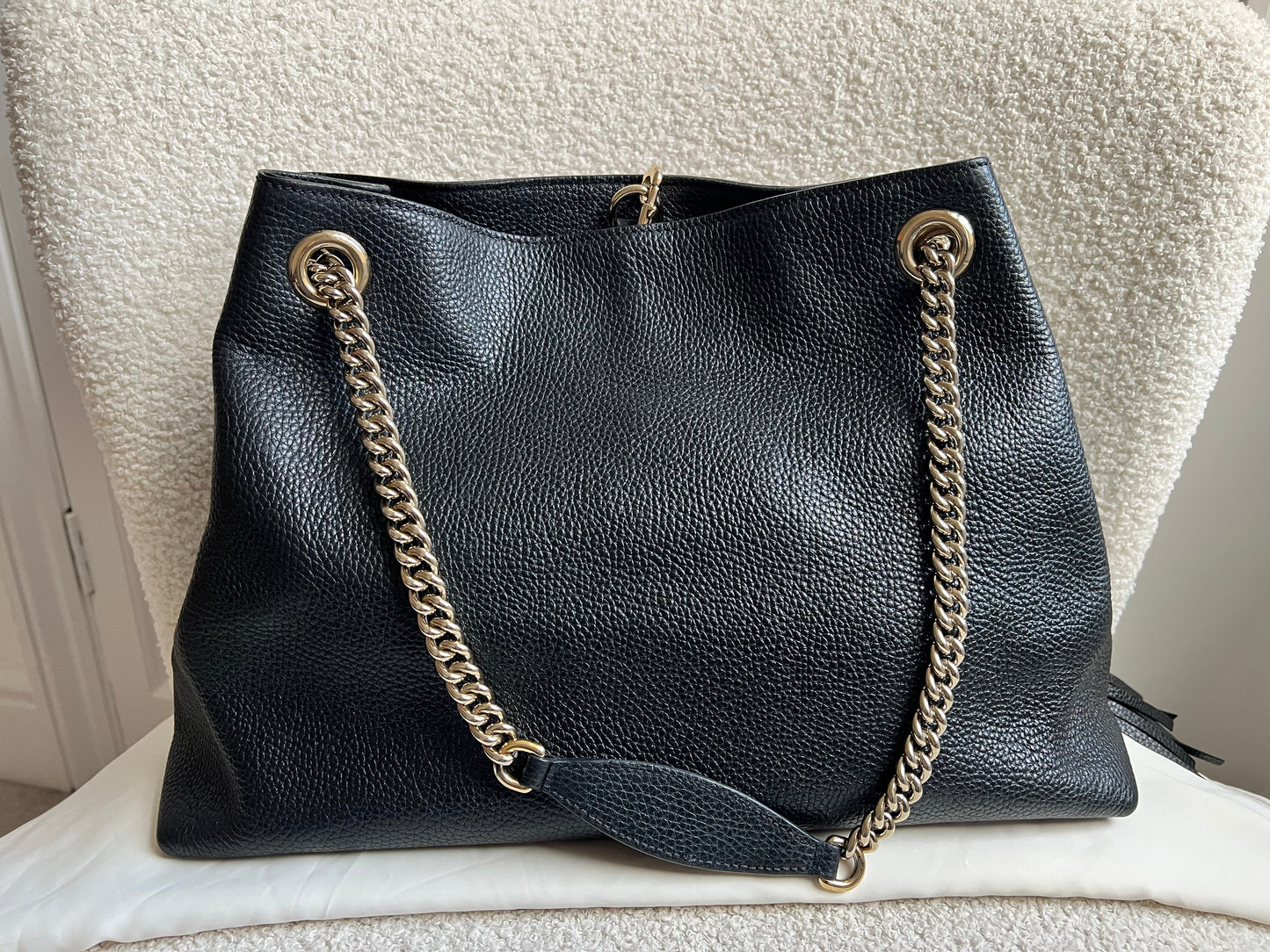 Gucci Black Soho Chain Tote (RRP £1350)