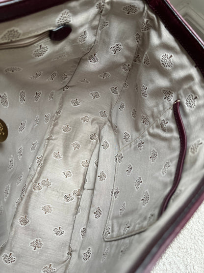 Mulberry Oxblood Daria Satchel (RRP £795)