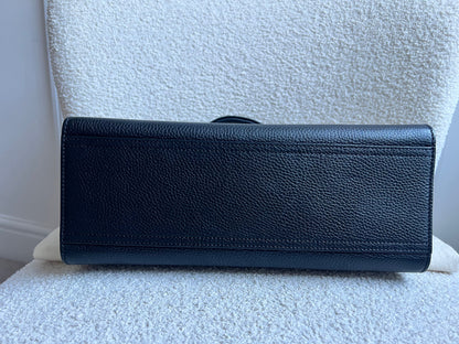 Gucci GG Black Medium Marmont Top Handle Bag