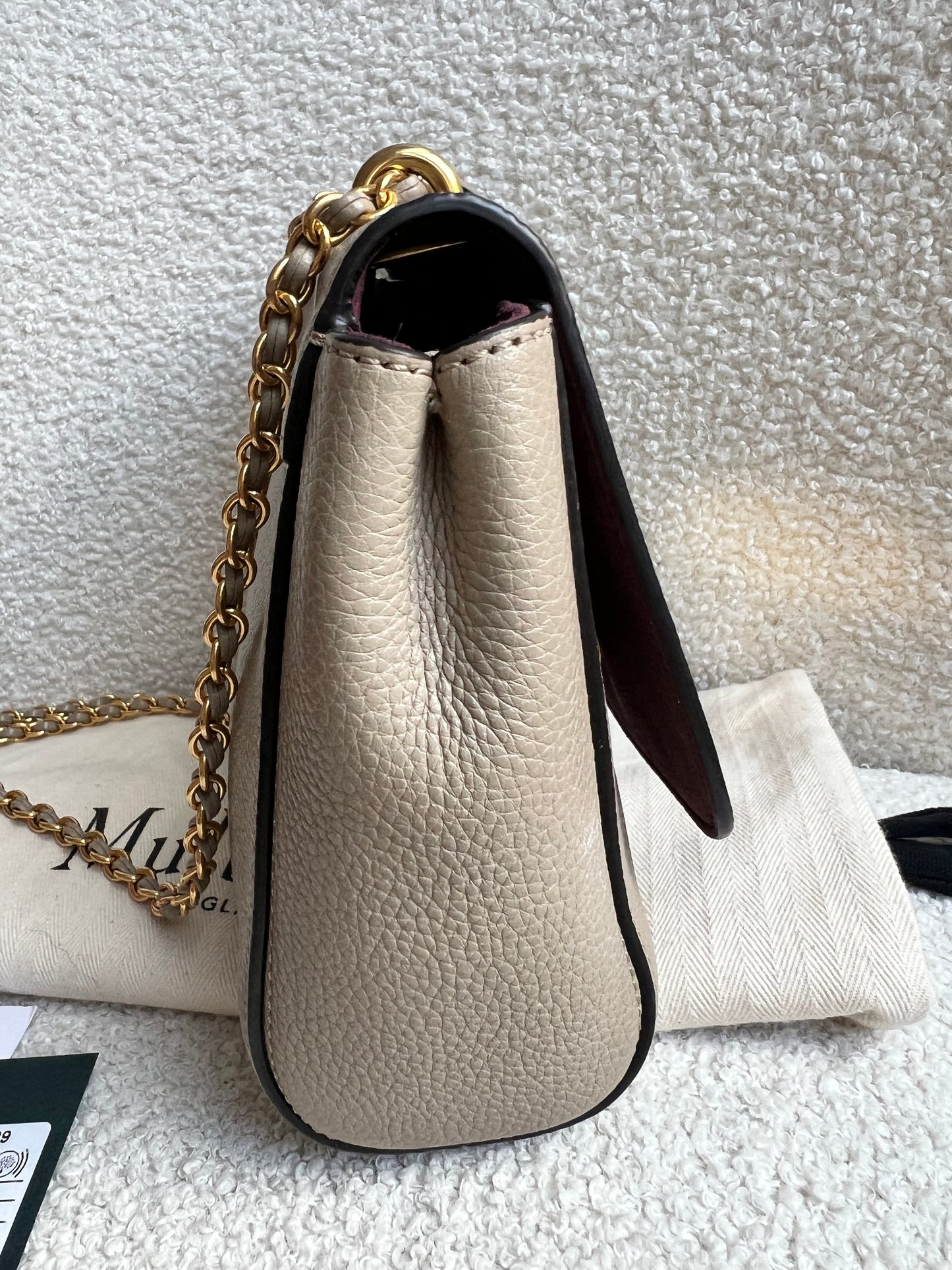 Mulberry Dune Regular Lily with Gold Hardware (RRP £995)