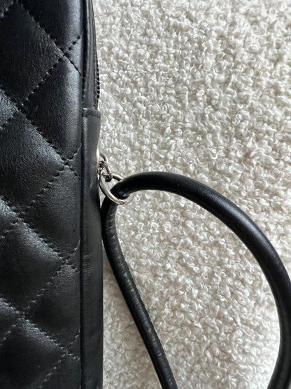 Chanel Black and White Cambon Line Large Crossbody