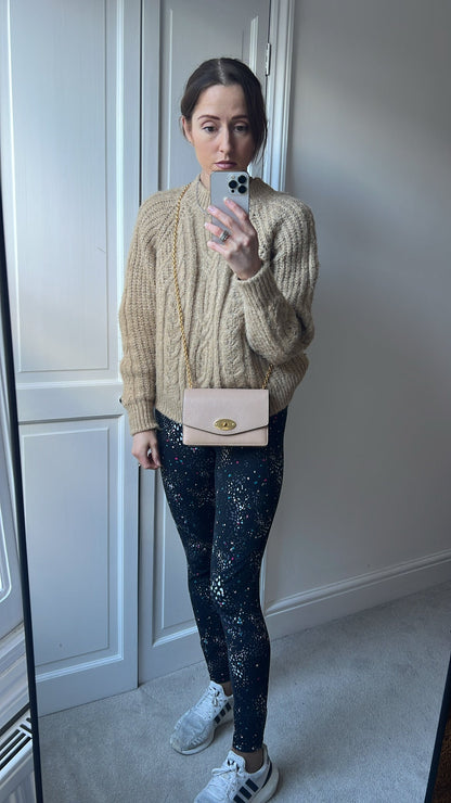 Mulberry Rosewater Small Darley Shoulder Bag (RRP £695)