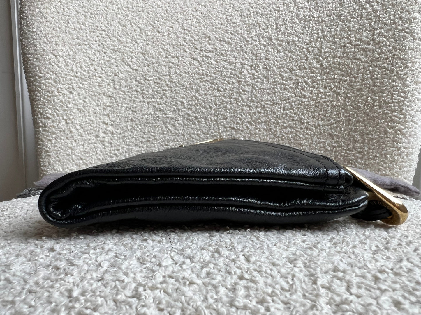 Mulberry Black Daria Clutch (RRP £550)