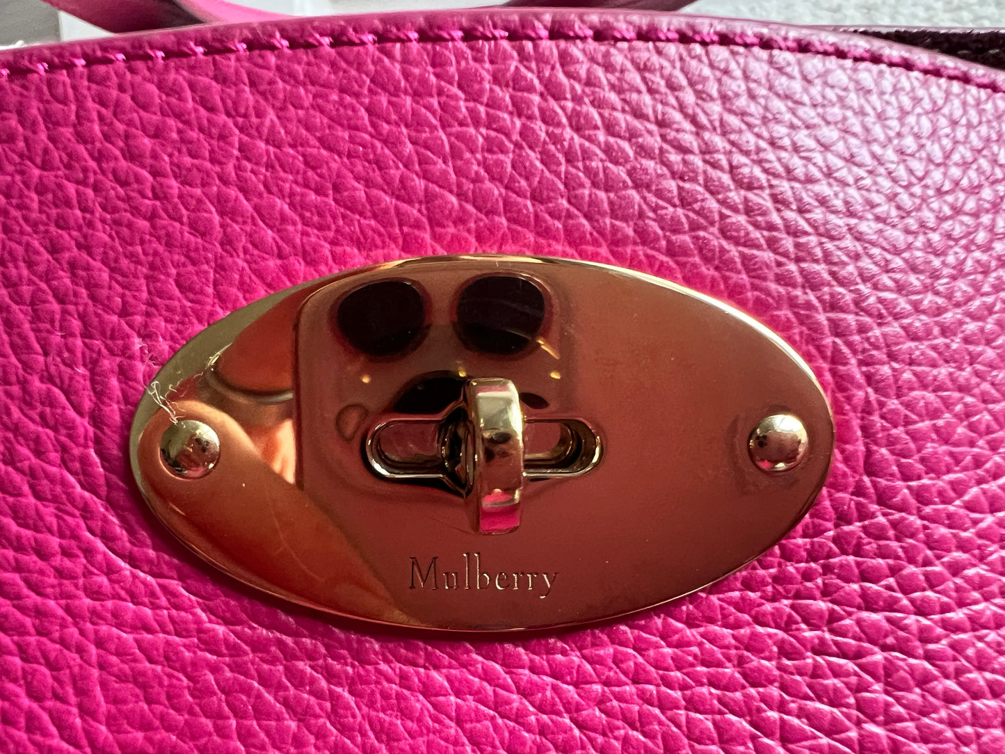 Mulberry Pink Bayswater Tote (RRP £845)