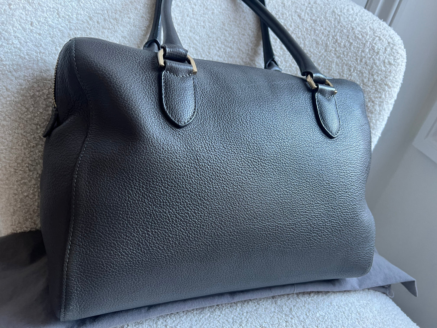 Mulberry Grey Medium Del Rey (RRP £1100)