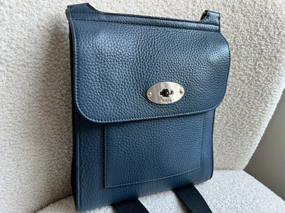 Mulberry Medium Deep Sea Blue Antony (RRP £695)