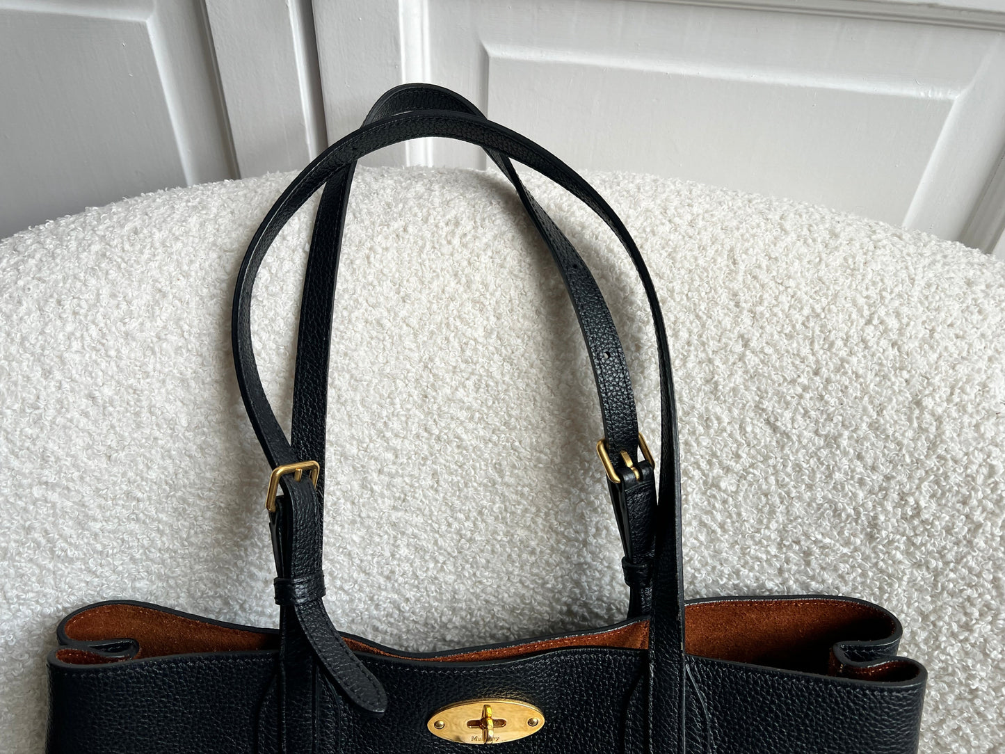 Mulberry Small Black Bayswater Tote (RRP £795)