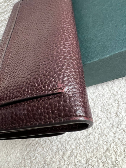 Mulberry Oxblood Continental Wallet (RRP £375)