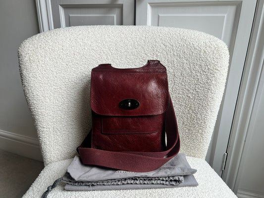 Mulberry Small Oxblood Antony