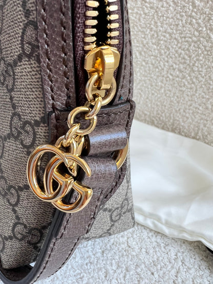 Gucci Ophidia GG Supreme Rounded Top Shoulder Bag (RRP £1,380)