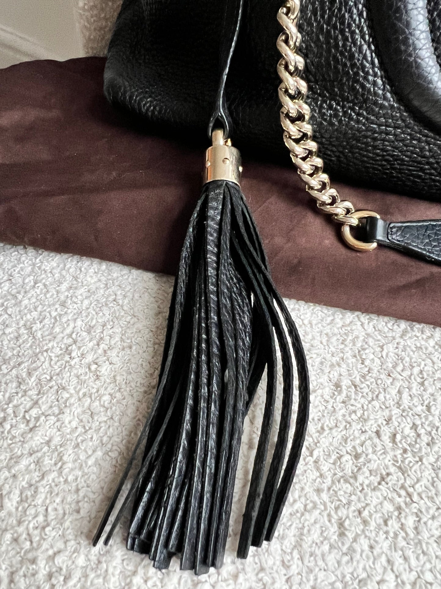 Gucci Black Soho Chain Tote (RRP £1350)