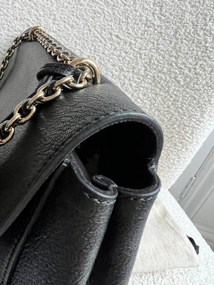 Mulberry Black Medium Lily with Gold Hardware (RRP £1195)