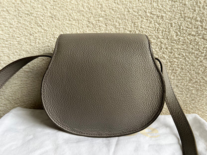 Chloe Small Cashmere Grey Marcie Saddle Bag (RRP £1050)