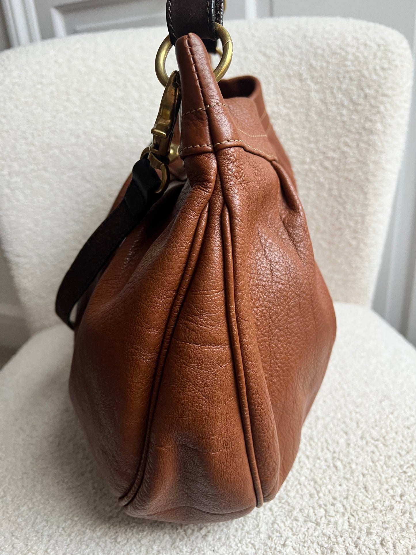 Mulberry East West Oak Mitzy Hobo