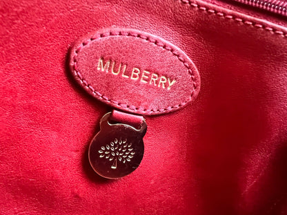 Mulberry Poppy Red Bayswater Satchel (RRP £995)