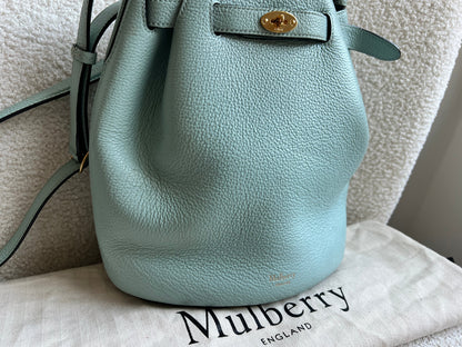 Mulberry Acrylic Green Abbey Bucket Bag (RRP £695)