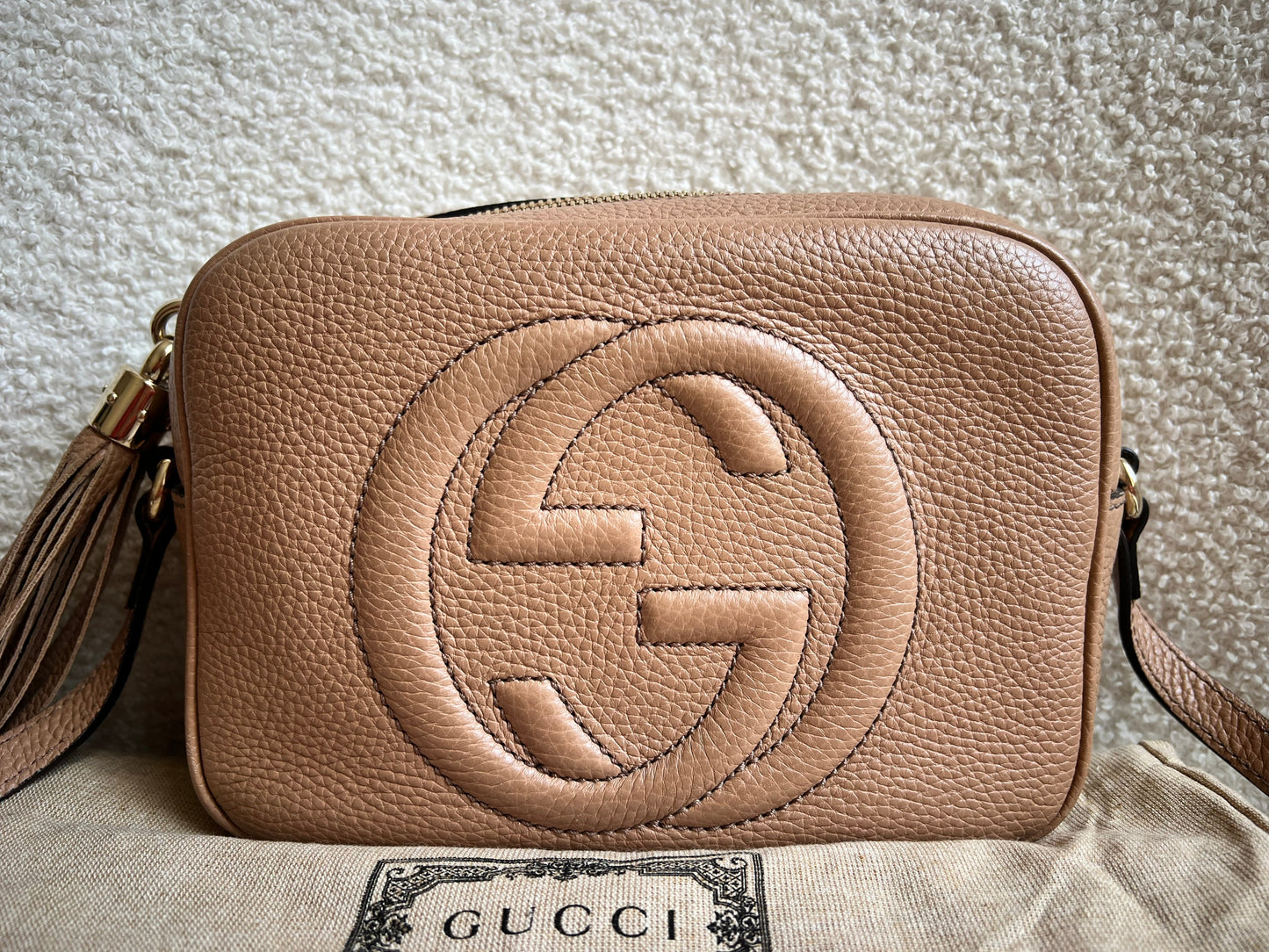 Gucci Rose Beige Soho Disco (RRP £1050)