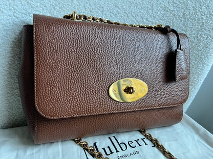 Mulberry Oak Medium Lily with Gold Hardware (RRP £1095)