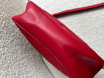 Gucci GG Red Marmont Small Shoulder Bag (RRP £1,440)
