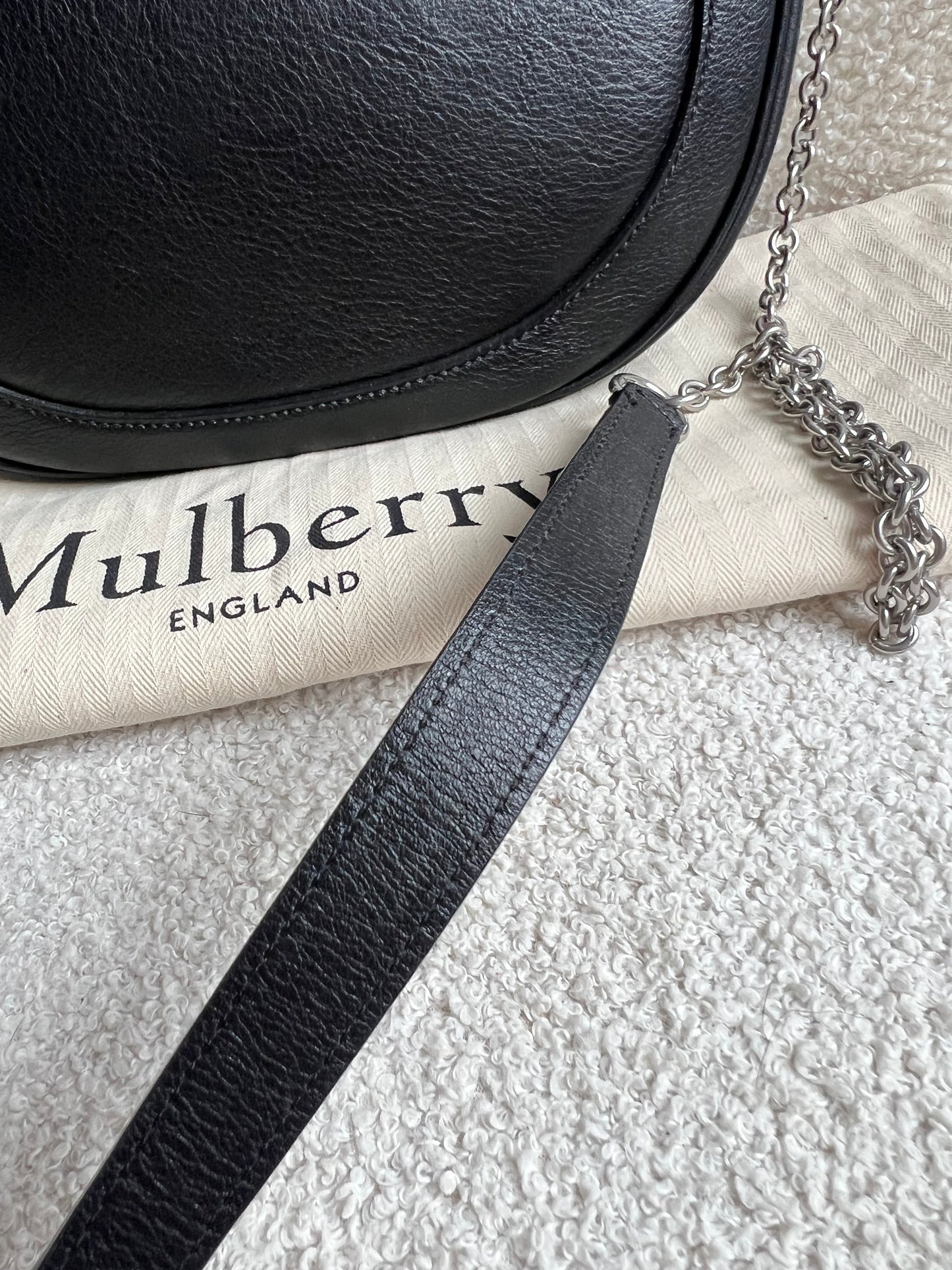 Mulberry Black Brockwell Satchel (RRP £895)