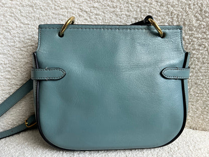 Mulberry Small Dark Frozen Amberley Satchel (RRP £795)