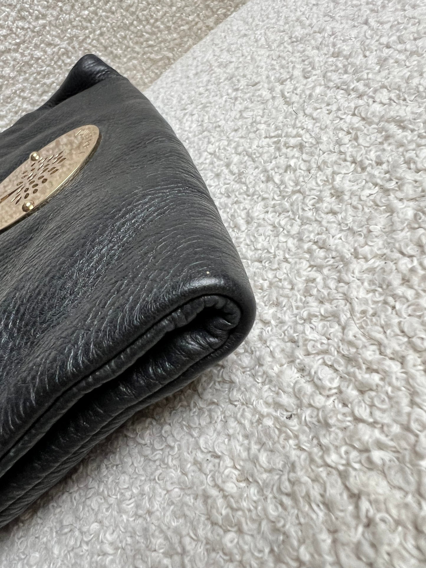 Mulberry Black Daria Clutch (RRP £550)