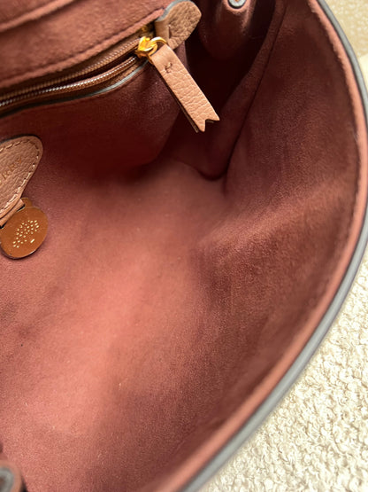 Mulberry Dark Blush Regular Lily with Gold Hardware (RRP £995)