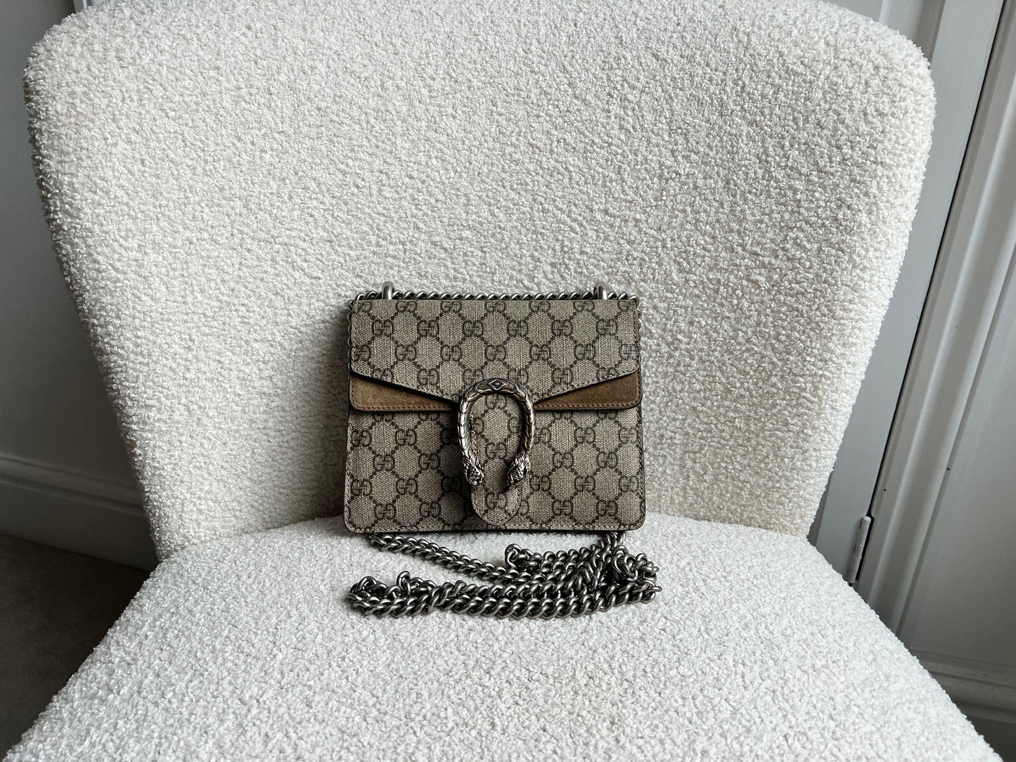 Gucci Dionysus GG Supreme Mini Shoulder Bag (RRP £1,890)