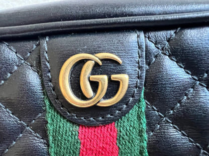 Gucci Mini Black Trapuntata Camera Bag