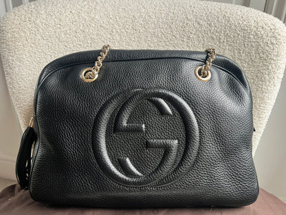 Gucci Black Soho Chain Tote (RRP £1110)