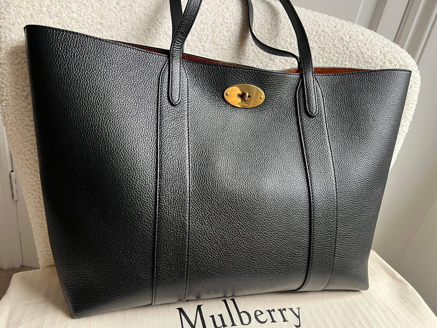 Mulberry Black Bayswater Tote (RRP £845)