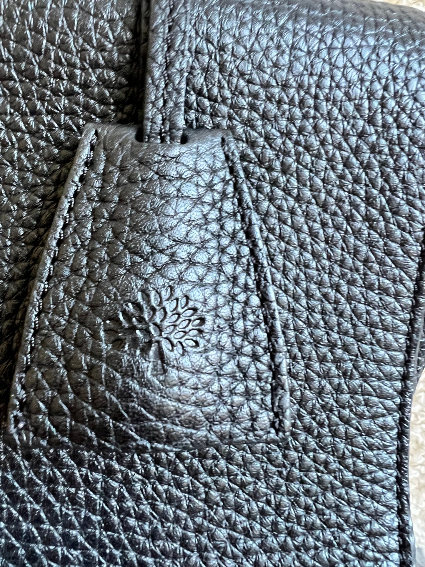 Mulberry Black Medium Lily with Silver Hardware (RRP £1095)