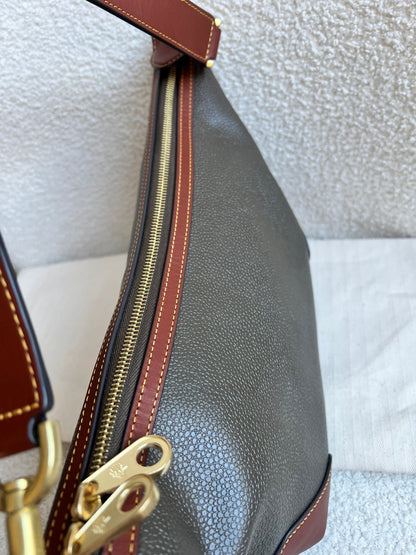 Mulberry Heritage Crossbody Clipper Eco Cognac Scotchgrain